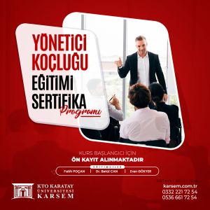 YÖNETİCİ KOÇLUĞU EĞİTİMİ