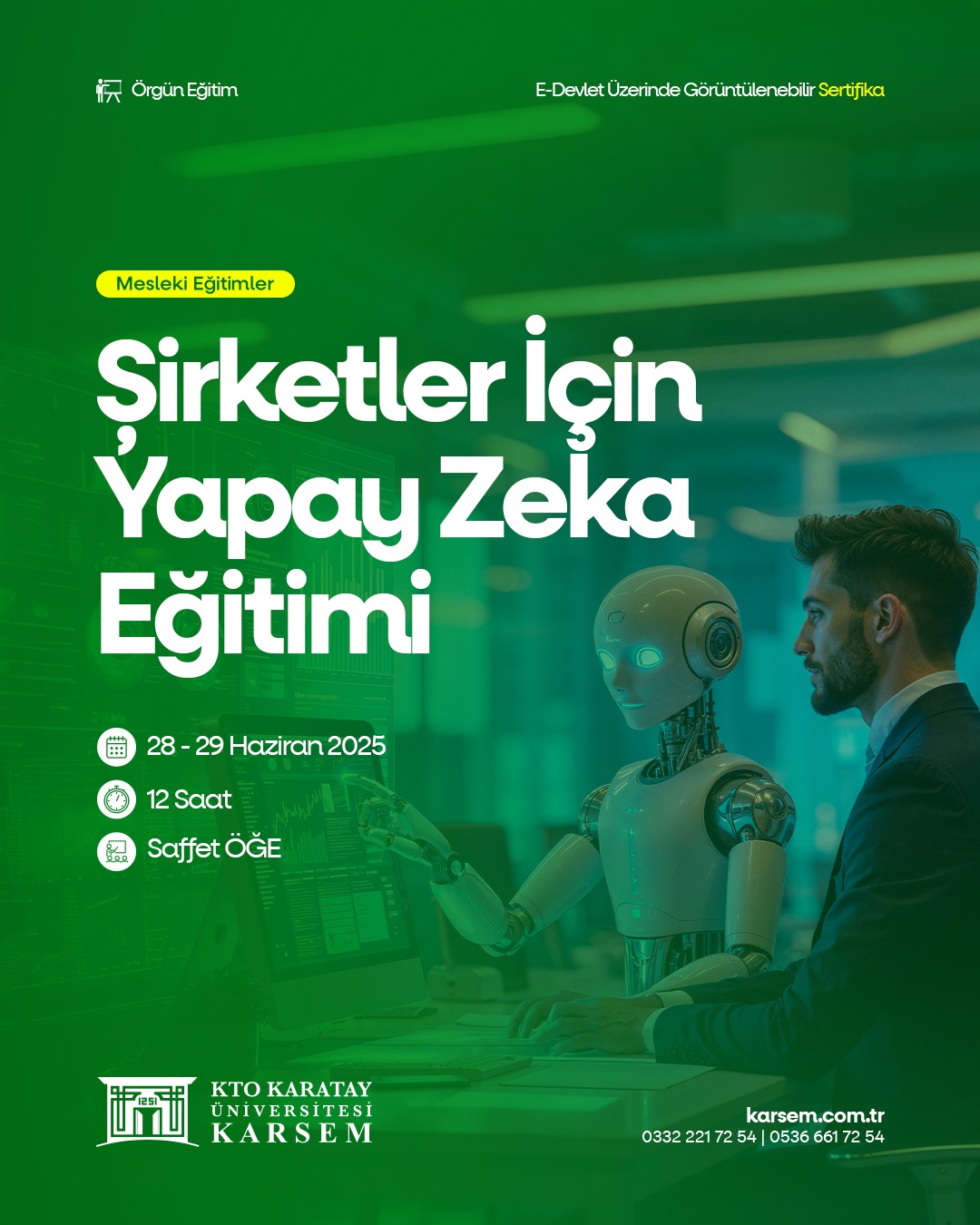 Şirketler için Yapay Zeka Eğitimi