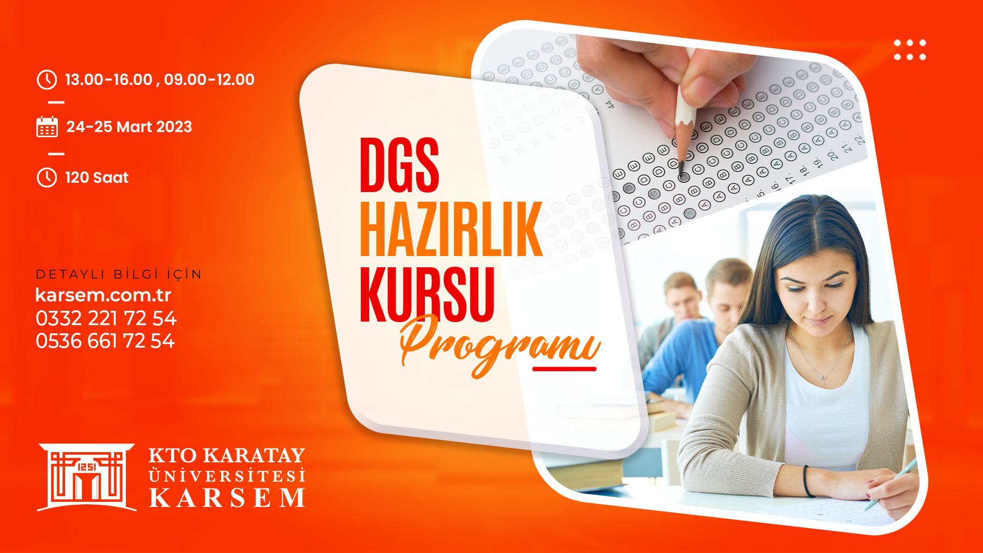 Dikey Geçiş Sınavına Hazırlık Eğitimi