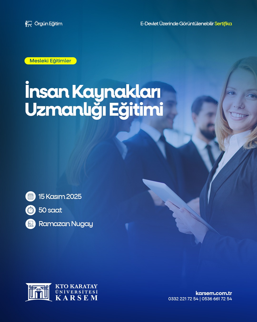 İnsan Kaynakları Uzmanlığı Sertifika Programı