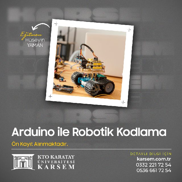 Arduino Temel Eğitimi (Robotik Kodlama Eğitimi )