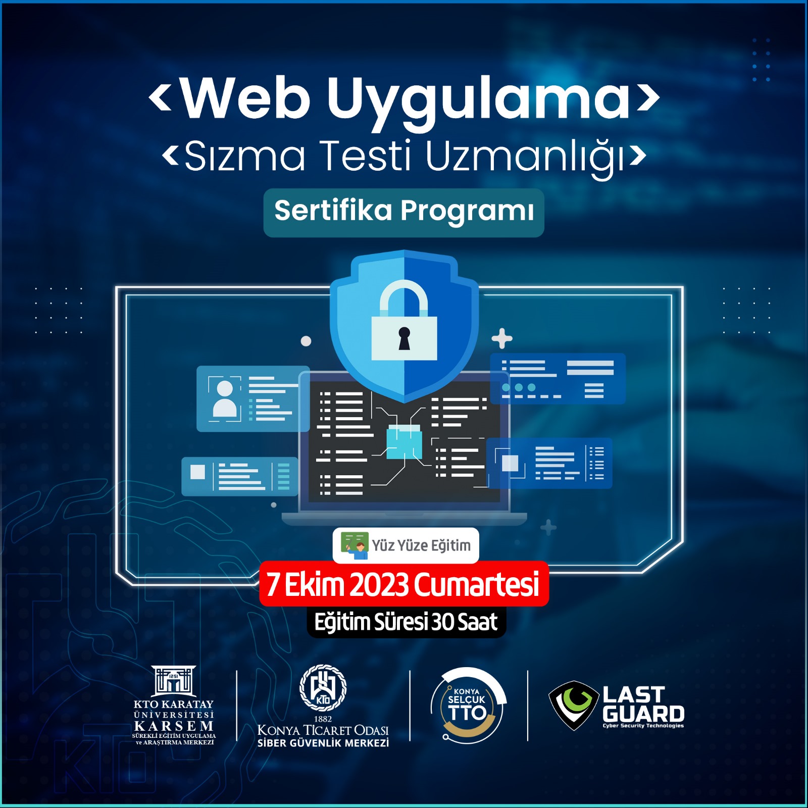 WEB UYGULAMA SIZMA TESTİ UZMANLIĞI SERTİFİKA PROGRAMI