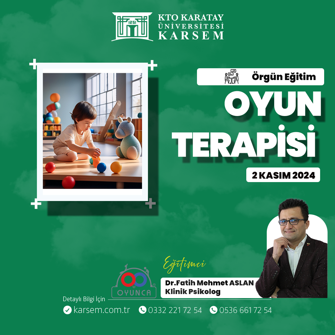 Oyun Terapisi Eğitimi Sertifika Programı